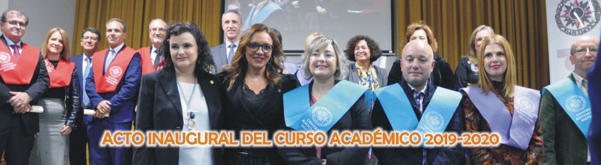 Acto de inauguración del Curso Académico 2019-2020