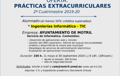 Plaza – Prácticas extracurriculares (COIE Motril)