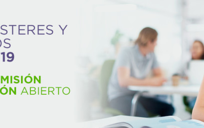 Grados, Másteres y Doctorados Curso 2018-19. Periodo de Admisión y Preinscripción Abierto.