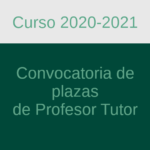 Convocatoria de Plazas de Profesor Tutor para el Centro Asociado de Motril. Curso Académico 2020-21