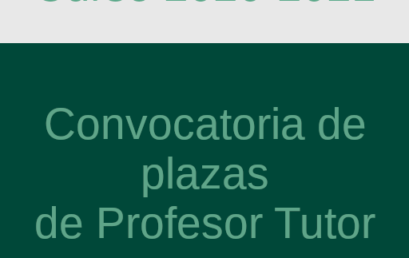 Convocatoria de Plazas de Profesor Tutor para el Centro Asociado de Motril. Curso Académico 2020-21