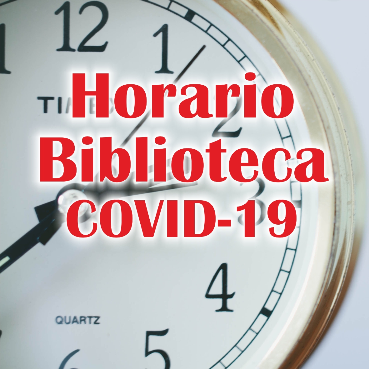 Horario de biblioteca – COVID19