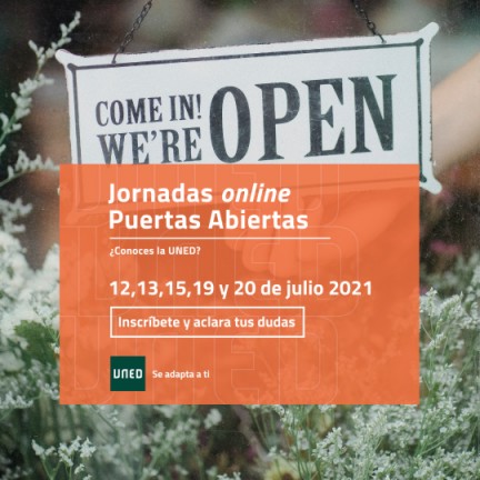 Jornadas Online de Puertas Abiertas UNED 2021