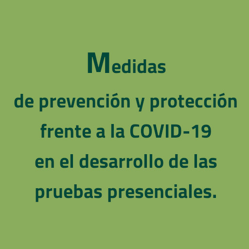 Medidas de prevención y protección frente a la COVID-19