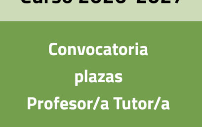 Convocatoria de Plazas de Profesor/a-Tutor/a para el Centro Asociado de Motril. Curso Académico 2026-27