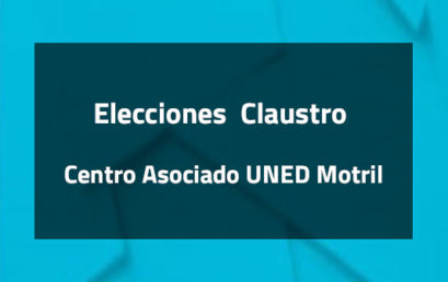 Convocatoria de elecciones de los miembros del Claustro del Centro Asociado a la UNED de Motril
